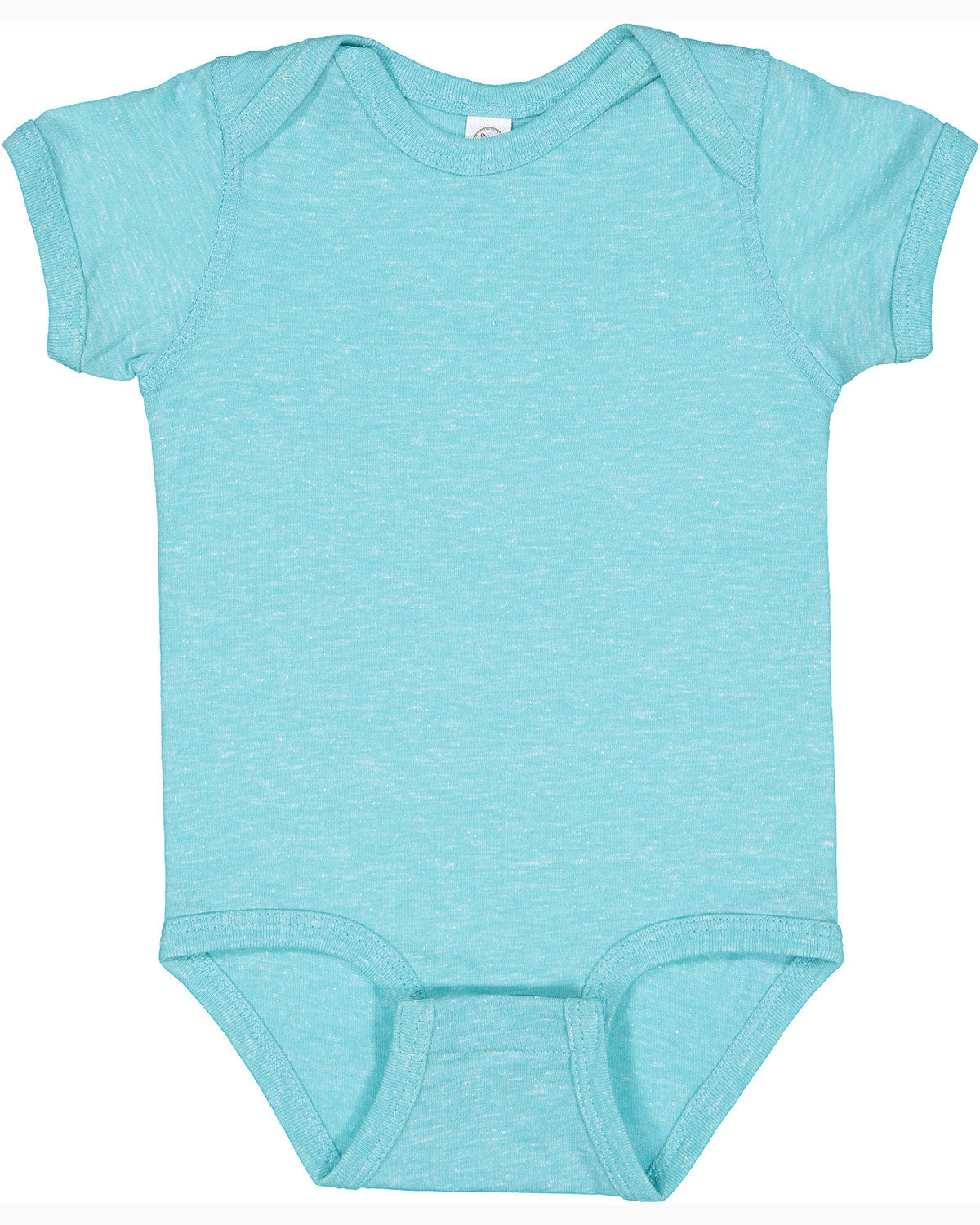 Rabbit Skins Infant Harborside Melange Jersey Bodysuit 4491