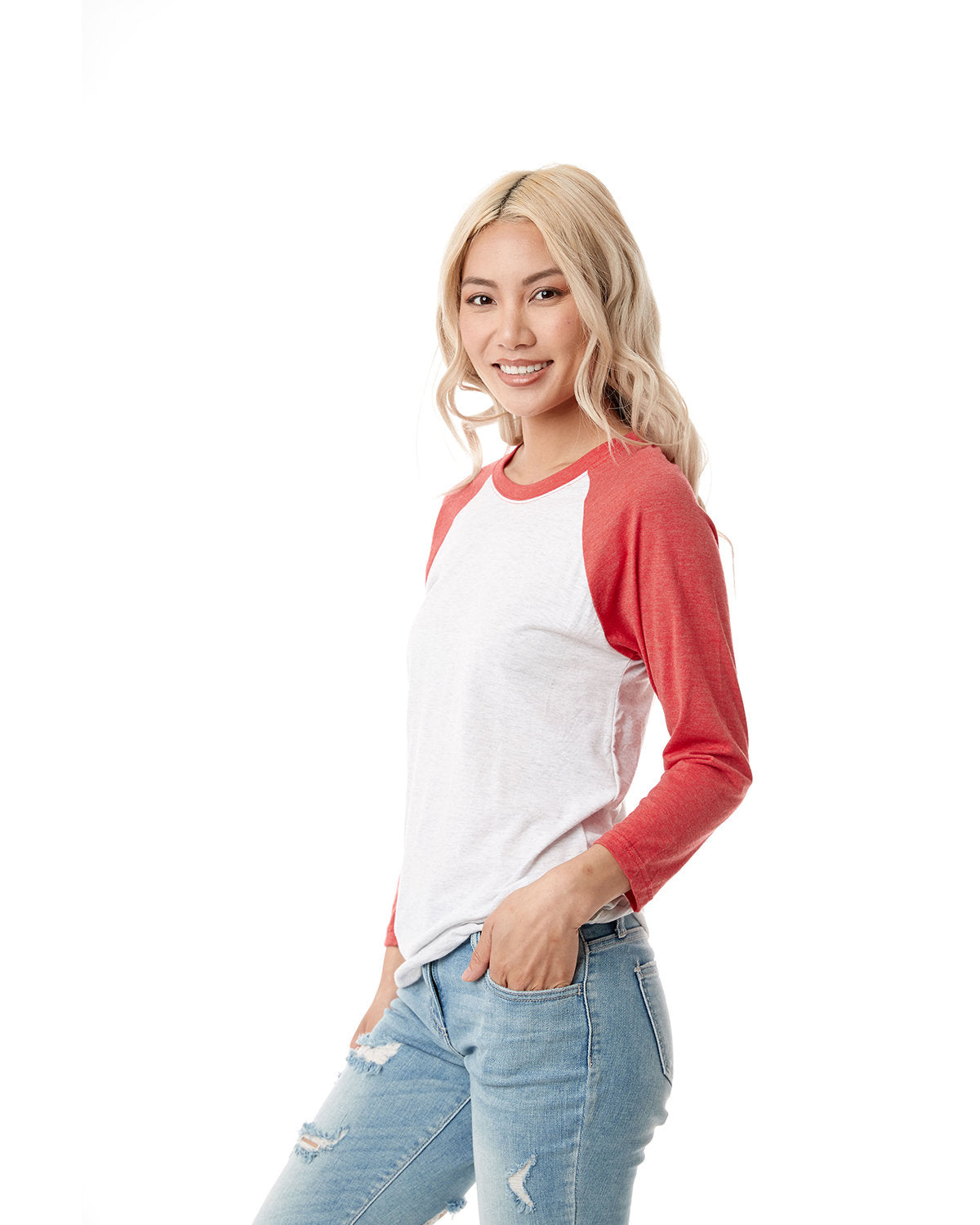 #color_VIN RD / HTHR WHT