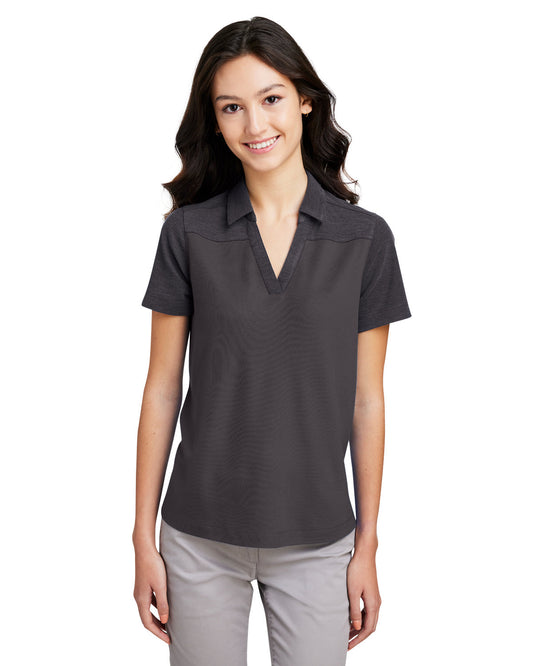 Core365 Ladies' Fusion ChromaSoft Colorblock Polo CE112CW