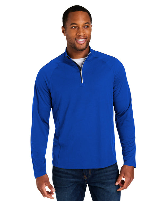 Core365 Men's Origin Performance Pique Quarter-Zip CE418