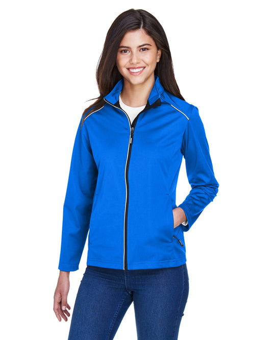 Core365 Ladies' Techno Lite Three-Layer Knit Tech-Shell CE708W