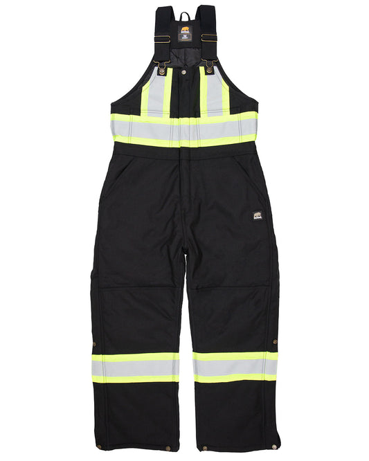 Berne Men's Safety Striped Arctic Insulated Bib Overall HVNB02