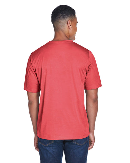 Team 365 Men's Sonic Heather Performance T-Shirt TT11H #color_SP RED HEATHER