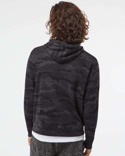 Independent Trading Co. Lightweight Hooded Sweatshirt AFX90UN #colormdl_Black Camo