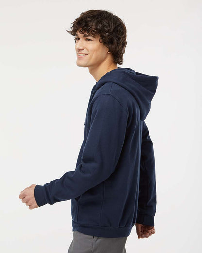 M&O Unisex Zipper Fleece Hoodie 3331 #colormdl_Navy