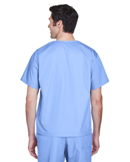 Harriton Adult Restore Scrub Top M897 #color_CIEL BLUE