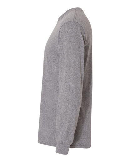 Gildan DryBlend® 50/50 Long Sleeve T-Shirt 8400 #color_Graphite Heather