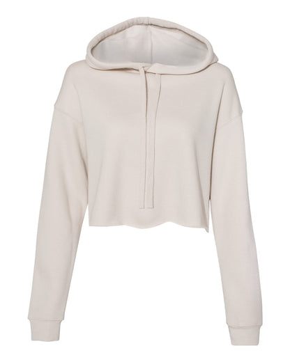 BELLA + CANVAS Women's Crop Fleece Hoodie 7502 #color_Heather Dust