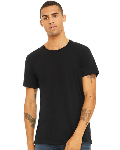 BELLA + CANVAS Triblend Tee 3413 #colormdl_Solid Black Triblend