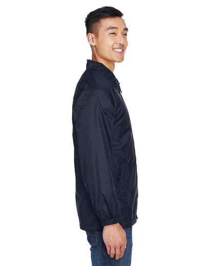 Harriton Adult Nylon Staff Jacket M775 #color_NAVY