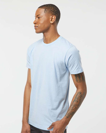 M&O Fine Jersey T-Shirt 4502 #colormdl_Baby Blue