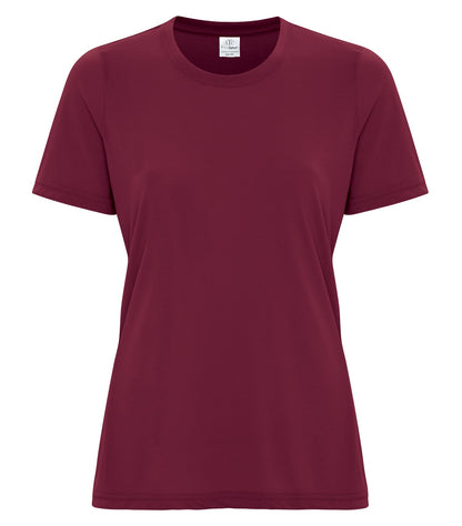 Atc Pro Spun Lds' Tee ATC3600L #color_Maroon