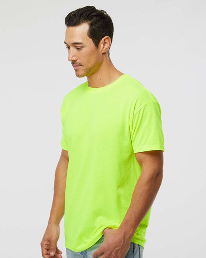 M&O Gold Soft Touch T-Shirt 4800 #colormdl_Safety Green