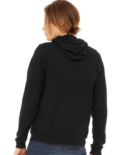 BELLA + CANVAS Sponge Fleece Hoodie 3719 #colormdl_Black