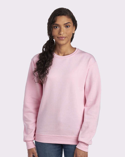 JERZEES NuBlend® Crewneck Sweatshirt 562MR #colormdl_Classic Pink