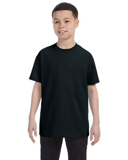 Gildan Youth Heavy Cotton™ T-Shirt G500B #color_BLACK