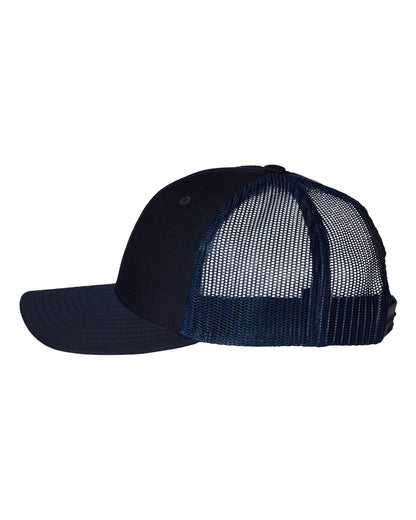 Richardson Youth Trucker Snapback Cap 112Y #color_Navy