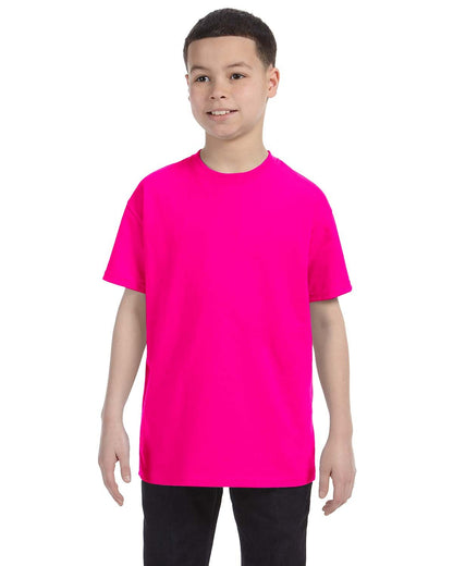 Gildan Youth Heavy Cotton™ T-Shirt G500B #color_HELICONIA