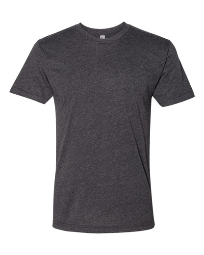 American Apparel 50/50 Tee BB401 #color_Heather Black