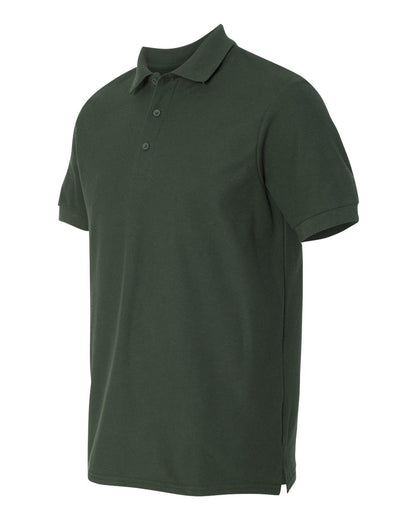 Gildan Premium Cotton® Double Piqué Polo 82800 #color_Forest Green