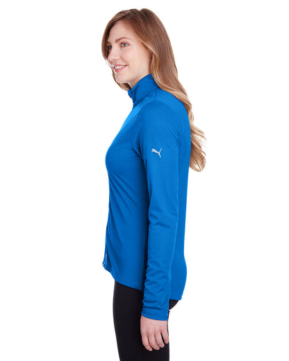 Puma Golf Ladies' Icon Full-Zip 596803 #color_LAPIS BLUE
