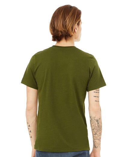 BELLA + CANVAS Jersey Tee 3001 #colormdl_Olive