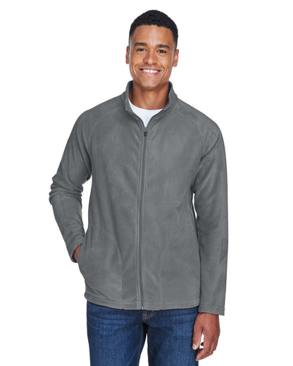 Team 365 Men's Campus Microfleece Jacket TT90 #color_SPORT GRAPHITE
