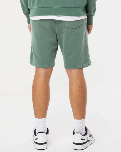 Independent Trading Co. Pigment-Dyed Fleece Shorts PRM50STPD #colormdl_Pigment Alpine Green