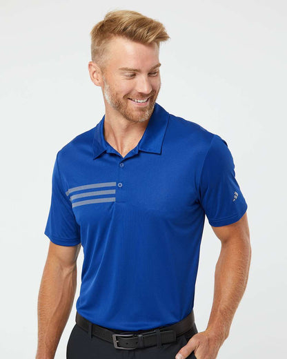 Adidas 3-Stripes Chest Polo A324 #colormdl_Collegiate Royal/ Grey Three