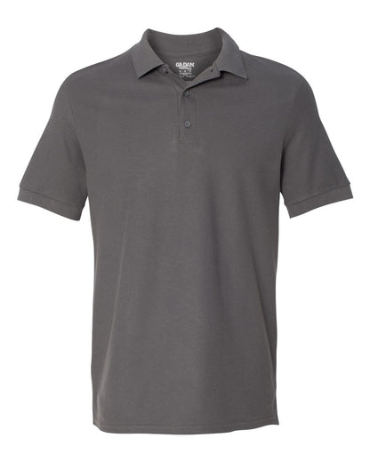 Gildan Premium Cotton® Double Piqué Polo 82800 #color_Charcoal