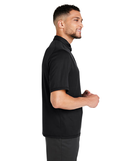 North End Men's Revive coolcore® Polo NE110 #color_BLACK