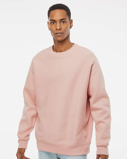 Independent Trading Co. Legend - Premium Heavyweight Cross-Grain Crewneck Sweatshirt IND5000C #colormdl_Dusty Pink