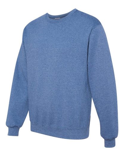 JERZEES NuBlend® Crewneck Sweatshirt 562MR #color_Vintage Heather Blue