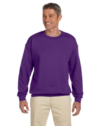 Gildan Adult Heavy Blend™ Fleece Crew G180 #color_PURPLE