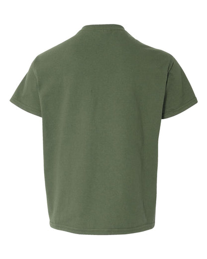 Gildan Softstyle® Youth T-Shirt 64000B #color_Military Green