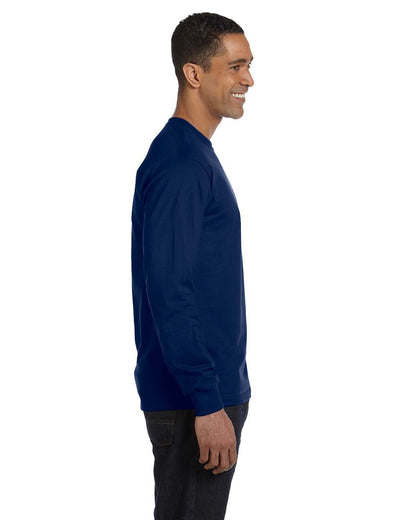 Gildan Adult Long-Sleeve T-Shirt G840 #color_NAVY