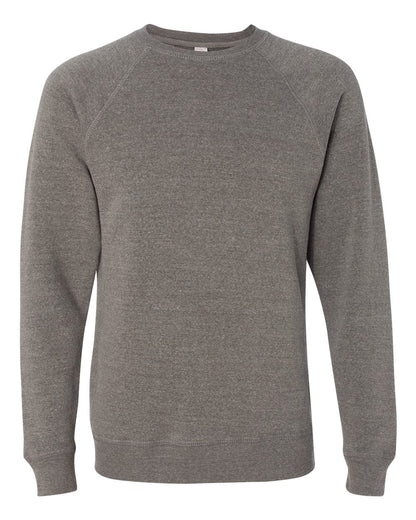 Independent Trading Co. Special Blend Crewneck Raglan Sweatshirt PRM30SBC #color_Nickel