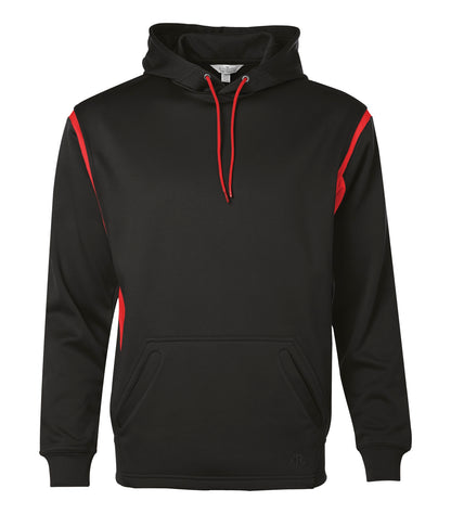 Atc PTech Fleece VarCity Hooded F2201 #color_Black/Red