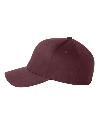 Flexfit Cotton Blend Cap 6277 #color_Maroon