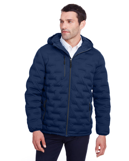 North End Men's Loft Puffer Jacket NE708 #color_CLASSC NVY / CRBN