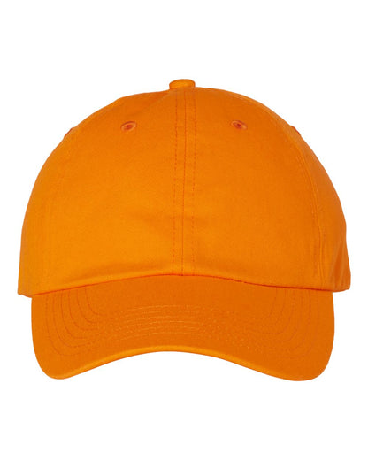 Valucap Adult Bio-Washed Classic Dad Hat VC300A #color_Neon Orange