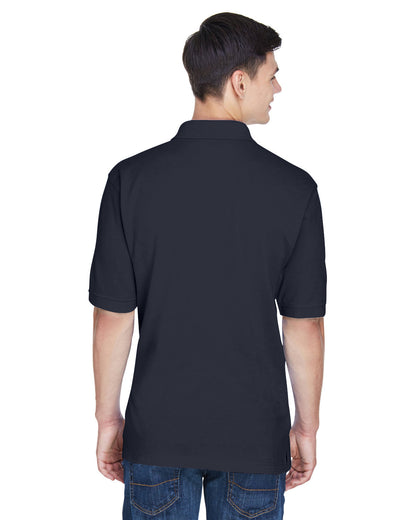 Harriton Men's Tall Easy Blend™ Polo M265T #color_NAVY