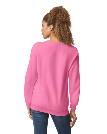 Gildan Adult Heavy Blend™ Fleece Crew G180 #color_SAFETY PINK