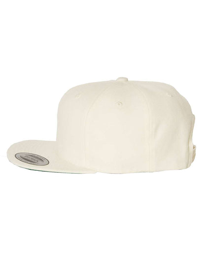 YP Classics Premium Flat Bill Snapback Cap 6089M #color_Natural