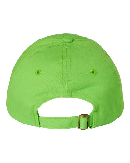 Valucap Adult Bio-Washed Classic Dad Hat VC300A #color_Neon Green