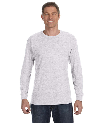 Gildan Adult Heavy Cotton™ Long-Sleeve T-Shirt G540 #color_ASH GREY