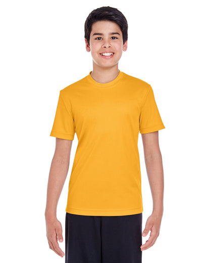 Team 365 Youth Zone Performance T-Shirt TT11Y #color_SP ATHLETIC GOLD