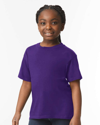 Gildan Softstyle® Youth T-Shirt 64000B #colormdl_Purple