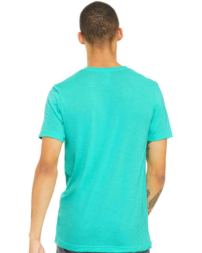 BELLA + CANVAS Triblend Tee 3413 #colormdl_Sea Green Triblend