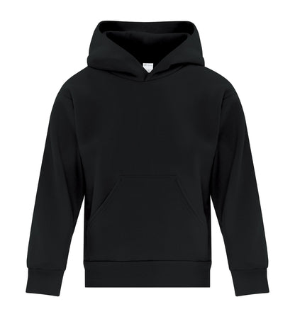 Atc Everyday Collection Everyday Fleece Yth Hooded ATCY2500 #color_Black